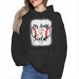 My Heart Is On That Field Baseball Mom Momm Wmen Hoodie My Heart Is On That Field Baseball Mom Momm Wmen Hoodie