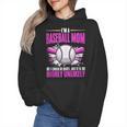 I'm A Baseball Mom Baseball Pitcher Catcher Baseball Player Wmen Hoodie I'm A Baseball Mom Baseball Pitcher Catcher Baseball Player Wmen Hoodie