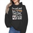 I'm Not Just His Mom I'm His 1 Fan Baseball Mom Wmen Hoodie