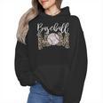 Leopard Baseball Mom Matching Softball Mama Family Matching Wmen Hoodie Leopard Baseball Mom Matching Softball Mama Family Matching Wmen Hoodie