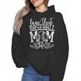 Living That Baseball Mom Life Sporty Humor Wmen Hoodie Living That Baseball Mom Life Sporty Humor Wmen Hoodie