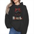 Loud And Proud Baseball Mom Wmen Hoodie