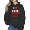 I Love Baseball Moms Wmen Hoodie I Love Baseball Moms Wmen Hoodie
