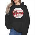 Mama Baseball Mom Wmen Hoodie