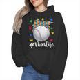 Messy Ball Puzzle Baseball Mom Life Autism Awareness Month Wmen Hoodie Messy Ball Puzzle Baseball Mom Life Autism Awareness Month Wmen Hoodie