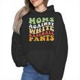 Moms Against Baseball Pants Retro Baseball Mom Wmen Hoodie Moms Against Baseball Pants Retro Baseball Mom Wmen Hoodie