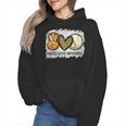 Peace Love Baseball Mom Leopard Print Mother's Day Wmen Hoodie Peace Love Baseball Mom Leopard Print Mother's Day Wmen Hoodie