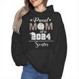 Proud Mom Of a 2024 Senior Class Of 2024 Baseball Mom Wmen Hoodie Proud Mom Of a 2024 Senior Class Of 2024 Baseball Mom Wmen Hoodie