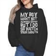 Proud Sassy Baseball Mom Wmen Hoodie Proud Sassy Baseball Mom Wmen Hoodie