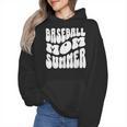Retro Baseball Mom Summer Groovy Appreciation Wmen Hoodie Retro Baseball Mom Summer Groovy Appreciation Wmen Hoodie