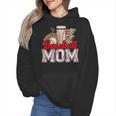 Retro Coffee Baseball Mama Mother's Day Baseball Mom Wmen Hoodie Retro Coffee Baseball Mama Mother's Day Baseball Mom Wmen Hoodie