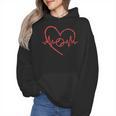 I Am Somebody's Loudmouth Baseball Mama Baseball Mom Wmen Hoodie