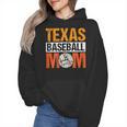 Texas Baseball Mom Design Baseball Player And Baseball Wmen Hoodie Texas Baseball Mom Design Baseball Player And Baseball Wmen Hoodie