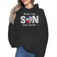 Thats My Son Out There For a Dominican Baseball Mom Wmen Hoodie
