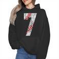 Vintage Baseball Mom 7 Jersey Baseball Favorite Player Wmen Hoodie Vintage Baseball Mom 7 Jersey Baseball Favorite Player Wmen Hoodie