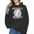 Vintage Baseball Mommy Mother's Day Sports Lover Mom Wmen Hoodie Vintage Baseball Mommy Mother's Day Sports Lover Mom Wmen Hoodie