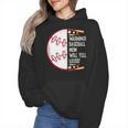 Warning Baseball Mom Will Yell Loudly Wmen Hoodie Warning Baseball Mom Will Yell Loudly Wmen Hoodie