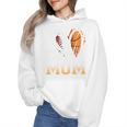 Ball Mom Heart Basketball Baseball Mom Premium Wmen Hoodie Ball Mom Heart Basketball Baseball Mom Premium Wmen Hoodie