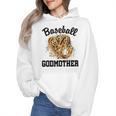 Baseball Godmother Leopard Heart Baseball Mom Game Day Wmen Hoodie Baseball Godmother Leopard Heart Baseball Mom Game Day Wmen Hoodie