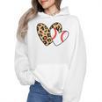 Baseball Heart Leopard Heart Sport Baseball Mom Wmen Hoodie Baseball Heart Leopard Heart Sport Baseball Mom Wmen Hoodie