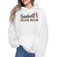 Baseball Mom Mom BallPark Mom Mom Game Day 2024 Mother's Day Wmen Hoodie