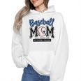 Baseball Mom Blue Varsity Baseball Mama Cute Mother's Day Wmen Hoodie Baseball Mom Blue Varsity Baseball Mama Cute Mother's Day Wmen Hoodie