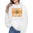Baseball Mom Catcher's Mom Leopard Softball Mom Wmen Hoodie Baseball Mom Catcher's Mom Leopard Softball Mom Wmen Hoodie
