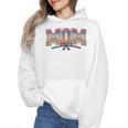 Baseball Mom Coquette Bow Mommy Ice Cream Mother's Day Mom Wmen Hoodie Baseball Mom Coquette Bow Mommy Ice Cream Mother's Day Mom Wmen Hoodie