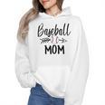 Baseball Mom Cute Arrow Father's Mother's Xmas Day Wmen Hoodie