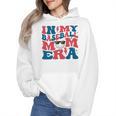 In My Baseball Mom Era Smile Face Retro Wmen Hoodie In My Baseball Mom Era Smile Face Retro Wmen Hoodie