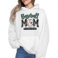 Baseball Mom Green Varsity Baseball Mama Cute Mother's Day Wmen Hoodie