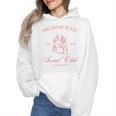 Baseball Mom Home Plate Social Club Mother's Day Wmen Hoodie Baseball Mom Home Plate Social Club Mother's Day Wmen Hoodie