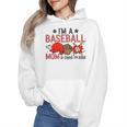 Baseball Mom I'm A Baseball Mom Of Course I'm Broke Wmen Hoodie Baseball Mom I'm A Baseball Mom Of Course I'm Broke Wmen Hoodie