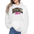 Baseball Mom Leopard Baseball Mama Life Girls Women Baller Premium Wmen Hoodie