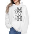 Baseball Mom Leopard Wmen Hoodie Baseball Mom Leopard Wmen Hoodie