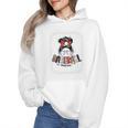 Baseball Mom Messy Bun Mommy Baseball Player Premium Wmen Hoodie Baseball Mom Messy Bun Mommy Baseball Player Premium Wmen Hoodie