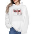 Baseball Mom Mommy Baseball Player Premium Wmen Hoodie
