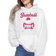 Baseball Mom Raglan Baseball Tee Wmen Hoodie