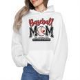 Baseball Mom Red Varsity Baseball Mama Cute Mother's Day Wmen Hoodie Baseball Mom Red Varsity Baseball Mama Cute Mother's Day Wmen Hoodie