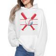 Baseball Mom Red Wmen Hoodie Baseball Mom Red Wmen Hoodie
