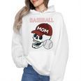 Baseball Mom Skull Sports Skeleton Wmen Hoodie Baseball Mom Skull Sports Skeleton Wmen Hoodie