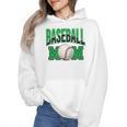 Baseball Mom Sports Green Wmen Hoodie