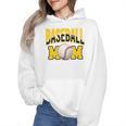 Baseball Mom Sports Mom Yellow Wmen Hoodie Baseball Mom Sports Mom Yellow Wmen Hoodie