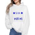BASEBALL STAR MOM Sporty Design For Proud Baseball Moms Wmen Hoodie BASEBALL STAR MOM Sporty Design For Proud Baseball Moms Wmen Hoodie