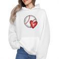 Bleached Custom Baseball Mom Number 7 Heart For Mom Wmen Hoodie Bleached Custom Baseball Mom Number 7 Heart For Mom Wmen Hoodie