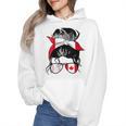 Canadian Baseball Mom Canada Flag Baseball Girl Wmen Hoodie Canadian Baseball Mom Canada Flag Baseball Girl Wmen Hoodie
