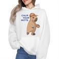 Capybara Calm Your Mitts Baseball Mom Sport Lover Tee Wmen Hoodie