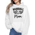 Custom Baseball Mom Number 57 Heart For Mom Wmen Hoodie