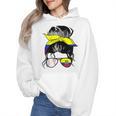 Ecuador Baseball Mom Ecuadorian Baseball Girl Wmen Hoodie