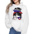 Haitian Baseball Mom Haiti Flag Baseball Girl Wmen Hoodie Haitian Baseball Mom Haiti Flag Baseball Girl Wmen Hoodie